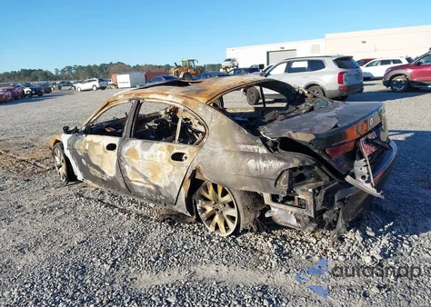 2003 BMW 745Li z USA, uszkodzony, nr VIN WBAGN63493DS44144